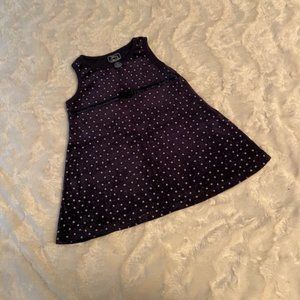 2/$30 Cherokee Blue Velour Dress Girls Size 2/3